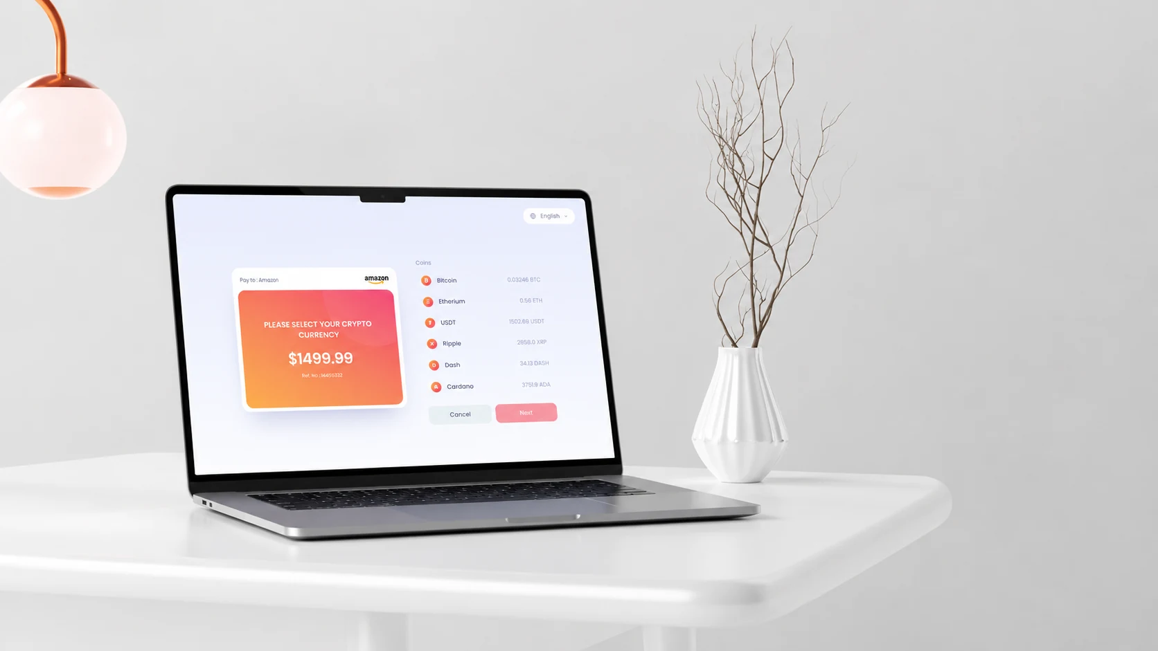 C Pay payment gateway on an Apple device
