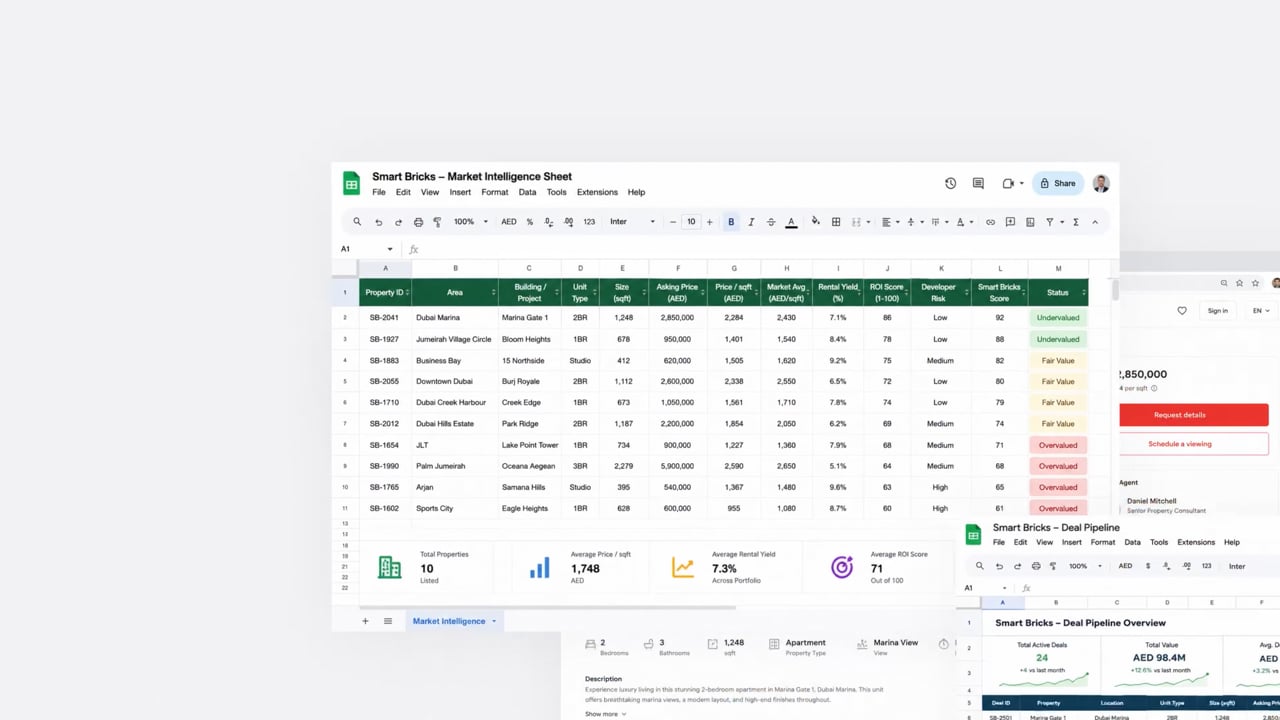 Smart Bricks · Walkthrough — Product walkthrough