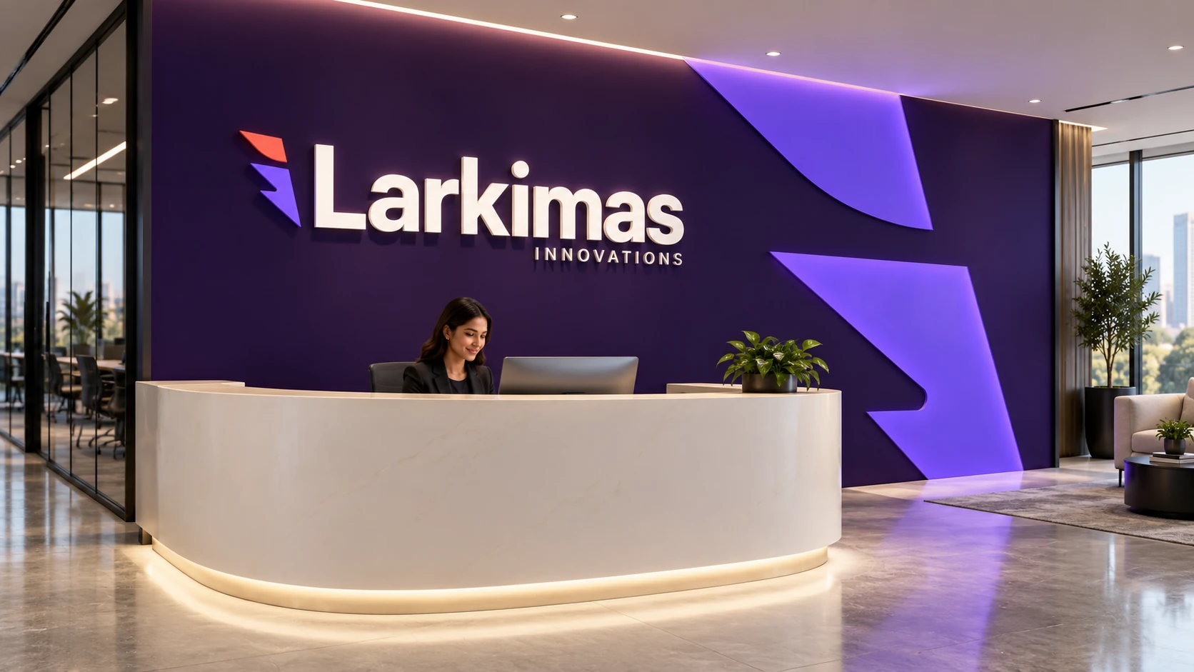 iLarkimas brand expression — proposed iLarkimas brand application