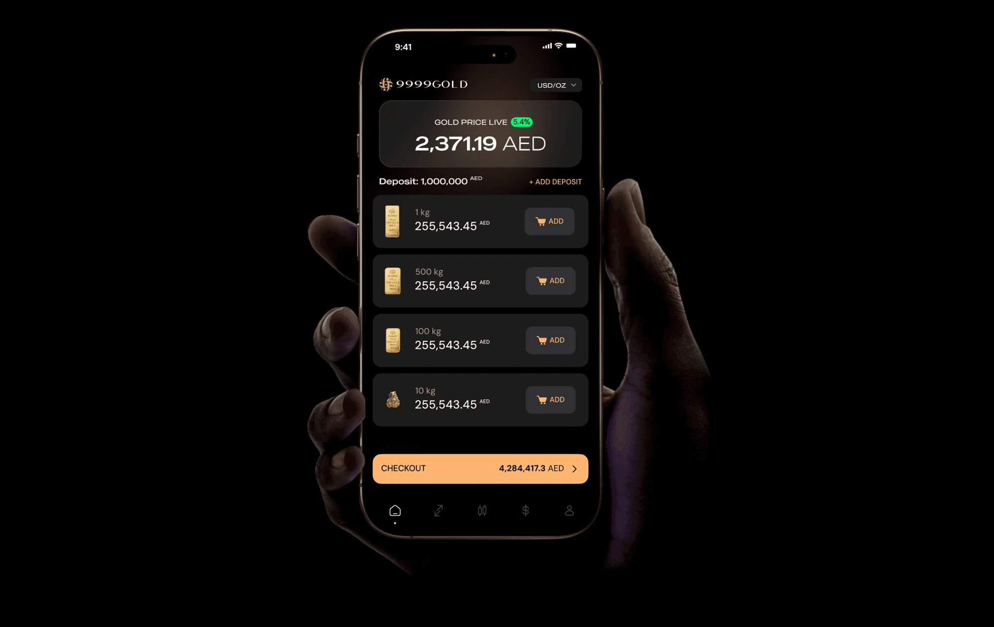 9999 Gold project preview